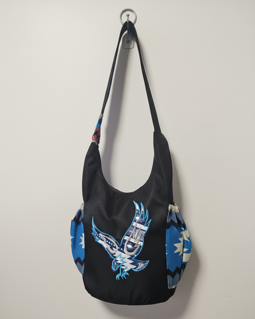 Eagle Spirit Embroidered Crossbody Bag