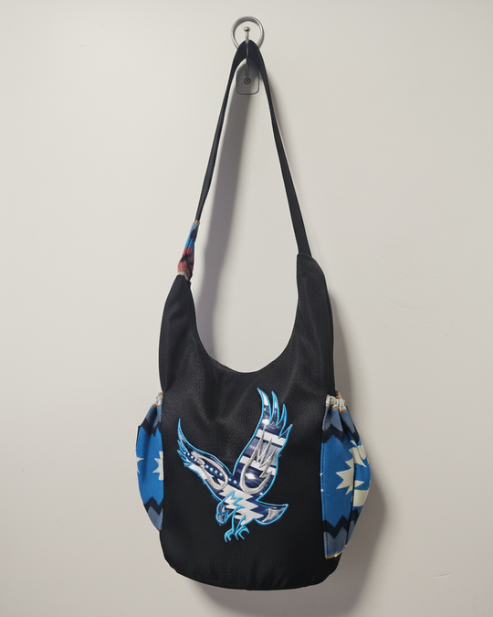 Eagle Spirit Embroidered Crossbody Bag