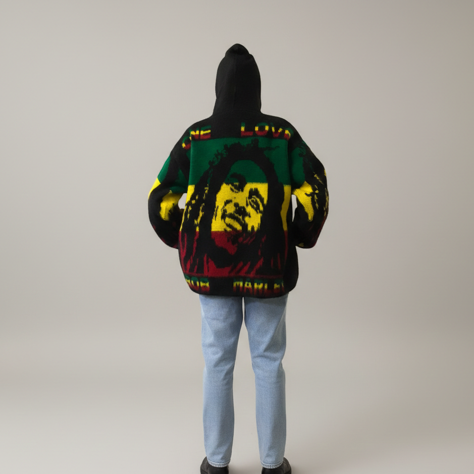 Bob Marley Unisex Alpaca Sweater