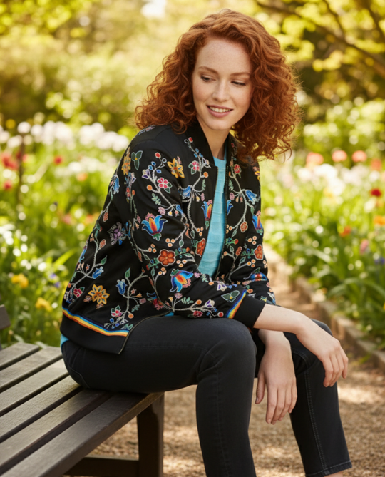 Bomber Orchidée de minuit