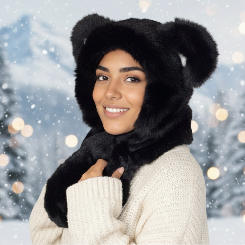 Soft Plush Hat (Panda)