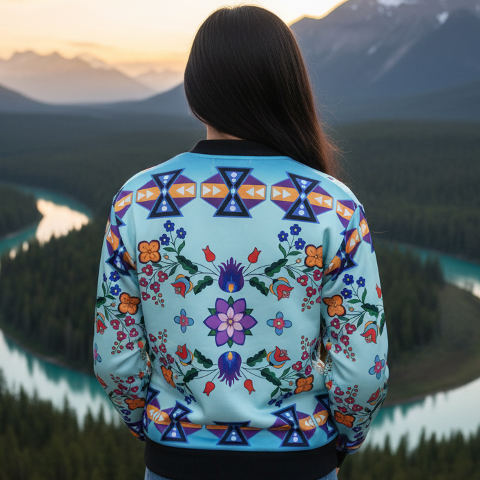 Ocean Bloom Kids Bomber