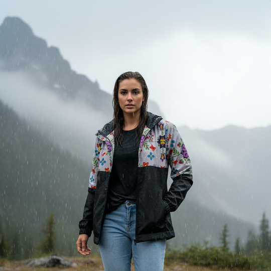 OLDTRIBES™ Creamflower Windbreaker