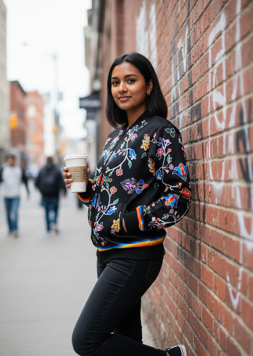 Bomber Orchidée de minuit