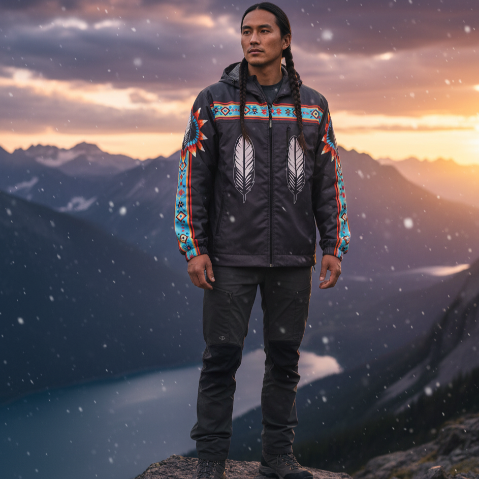 OLDTRIBES™ Feather Windbreaker