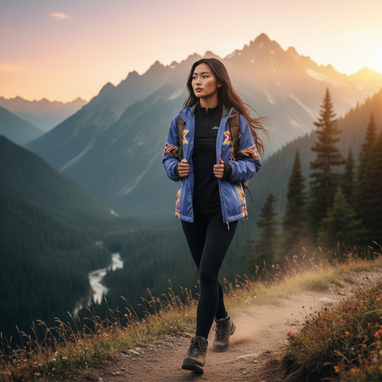 OLDTRIBES™ Tribal Trails Windbreaker