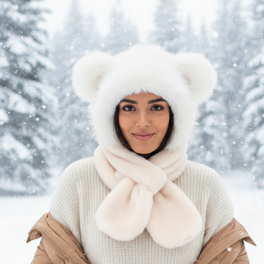 Soft Plush Hat (Panda)