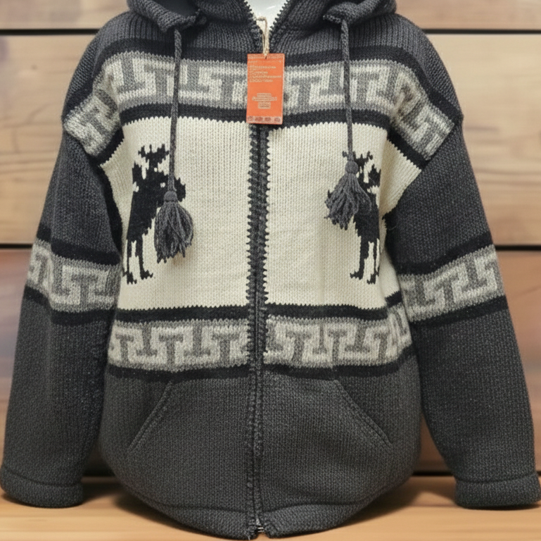 OLDTRIBES™ Sovereign Moose Wool Jacket