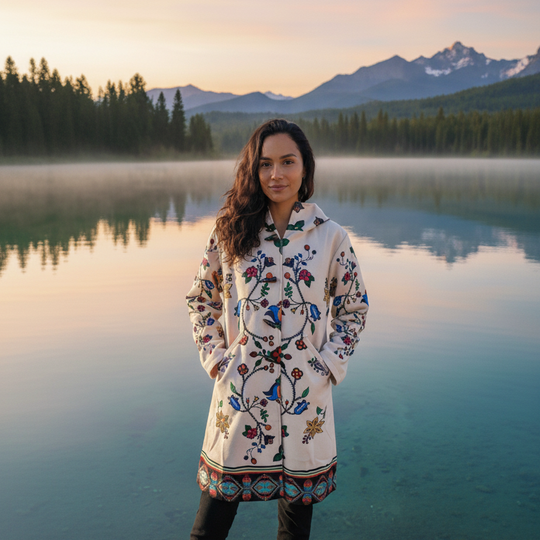 OLDTRIBES™ Ivory Winter Long Coat