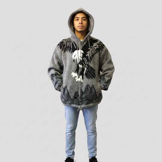 Eagle Unisex Alpaca Sweater