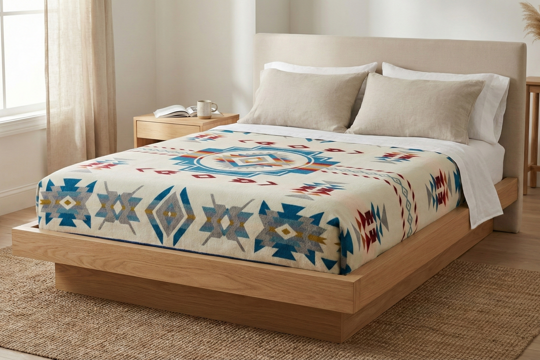 CIELO DUAL — ALTURA ’26 Reversible Artisan Throw