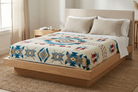 CIELO DUAL — ALTURA ’26 Reversible Artisan Throw