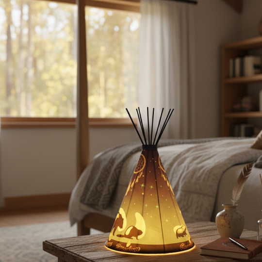 Teepee 7 spirits Table Lamp