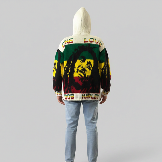 Bob Marley Unisex Alpaca Sweater