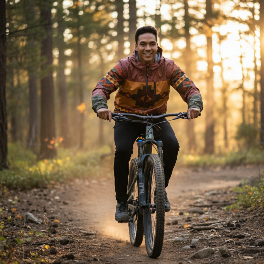 OLDTRIBES™ zigzag Windbreaker