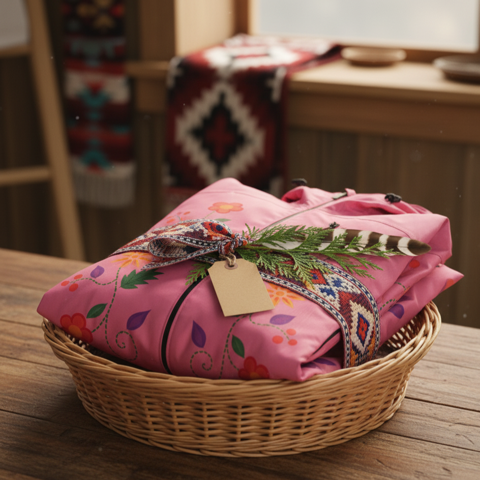 OLDTRIBES™ Pink  Spring Blossom Windbreaker