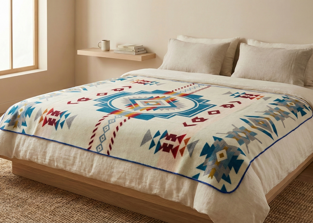 CIELO DUAL — ALTURA ’26 Reversible Artisan Throw