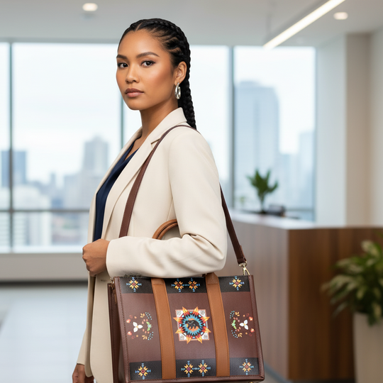 Sac fourre-tout OLDTRIBES™ Yana Earth Brown