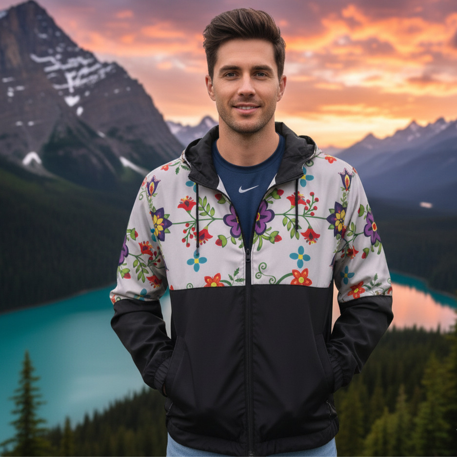 OLDTRIBES™ Creamflower Windbreaker