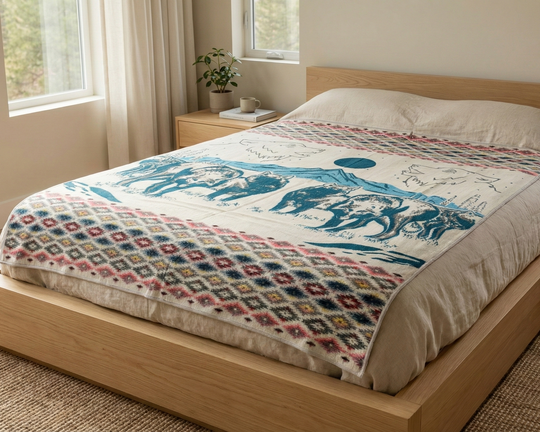 LOBOS — ALTURA ’26 Reversible Artisan Throw