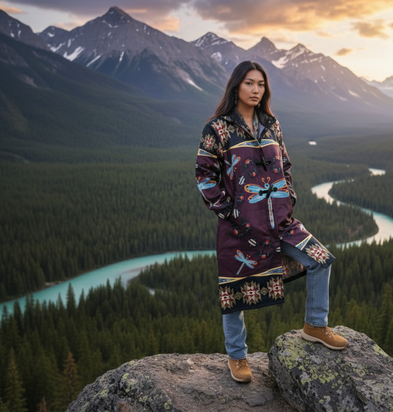 OLDTRIBES™ Dragonfly Long Coat