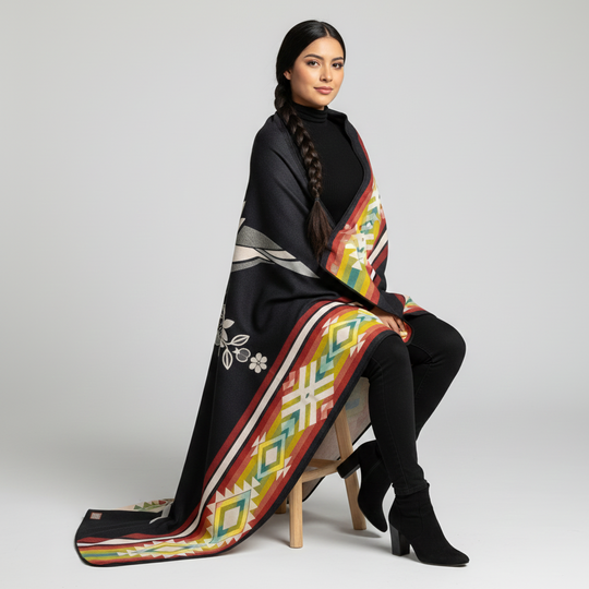 Laine Twin Hummingbird OLDTRIBES™ (réversible)