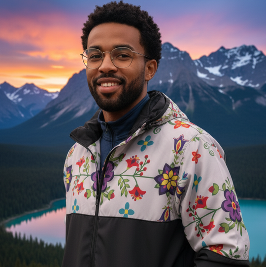 OLDTRIBES™ Creamflower Windbreaker