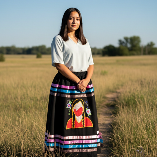 OLDTRIBES™ No More Stolen Sisters Ribbon Skirt
