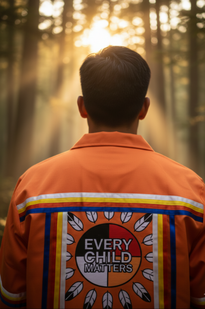 Chemise à ruban (chaque enfant compte) 