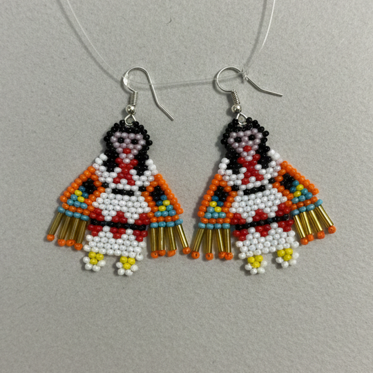 OldTribes™ American Kachina Doll Girl Woman White