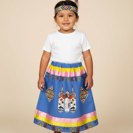 OLDTRIBES™  Infants Eagle  Ribbon Skirt