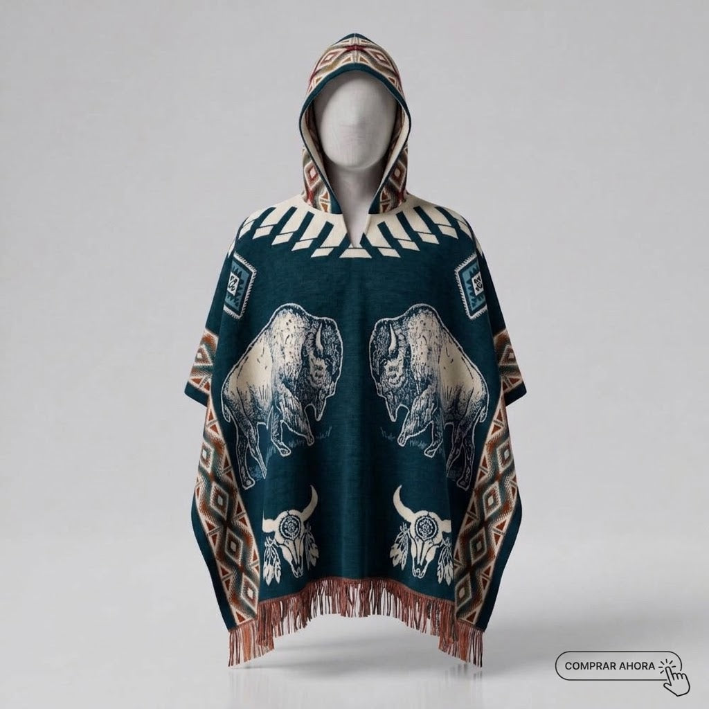 Buffalo HandMade Wool Poncho
