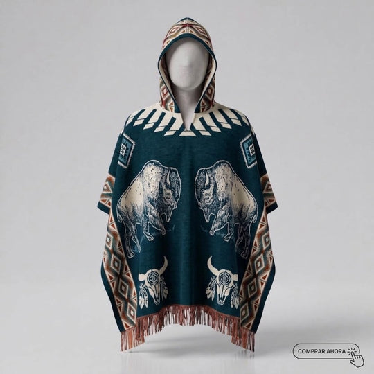 Buffalo HandMade Wool Poncho