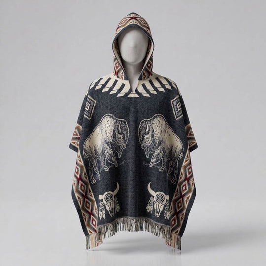 Buffalo HandMade Wool Poncho
