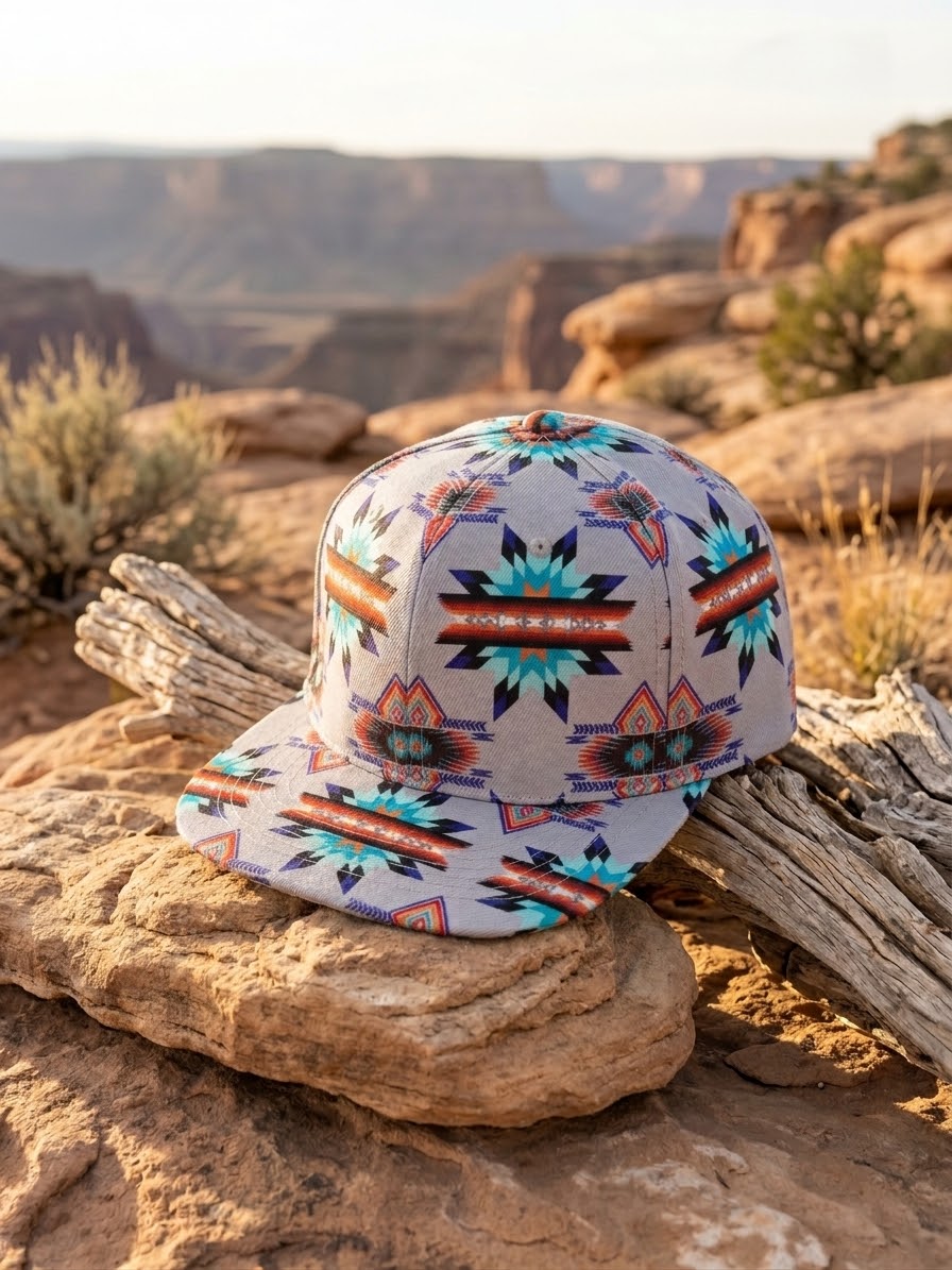 Star Design Native Cap