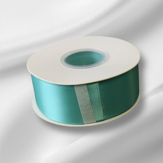 Satin Ribbon Double Face- Blue- 3.8 cm Wide