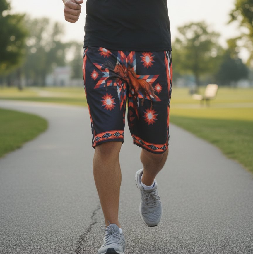 OLDTRIBES™ Horsefire Shorts