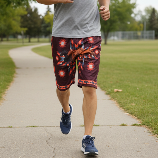 OLDTRIBES™ Horsefire Shorts