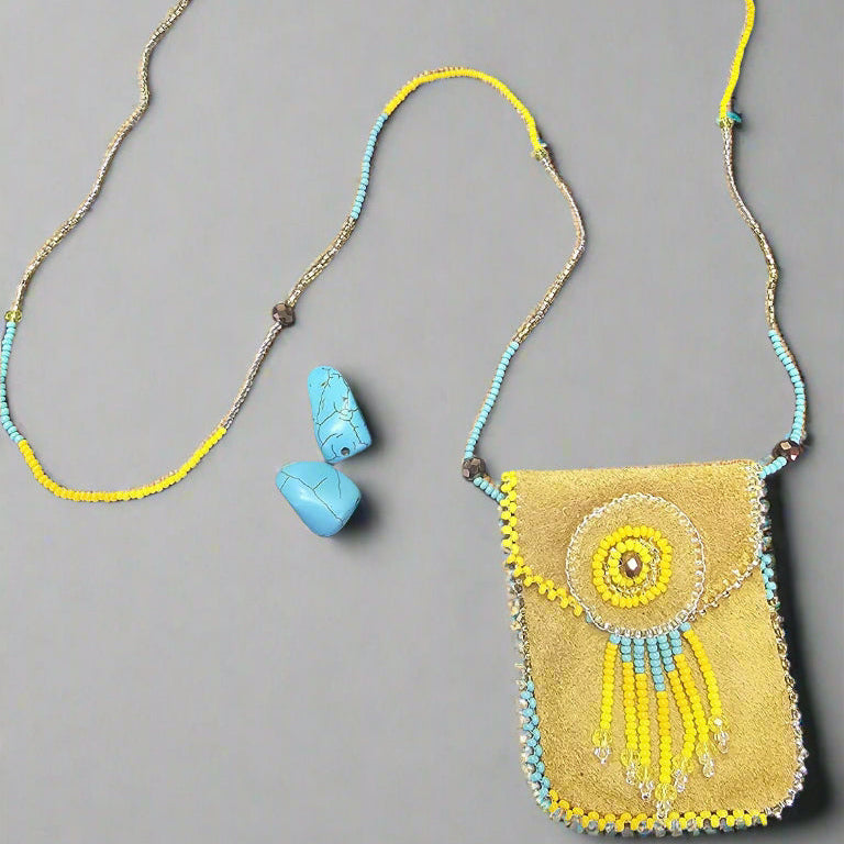 OLDTRIBES™ Desert Flower Medicine Bag