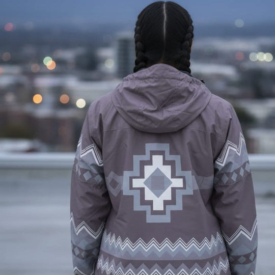 OLDTRIBES™ Taupe-brown Windbreaker