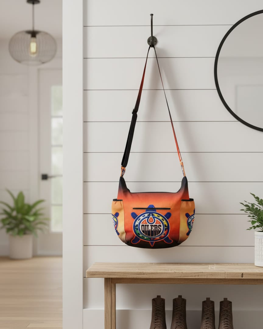 Orange Oiler Crossbody Bag