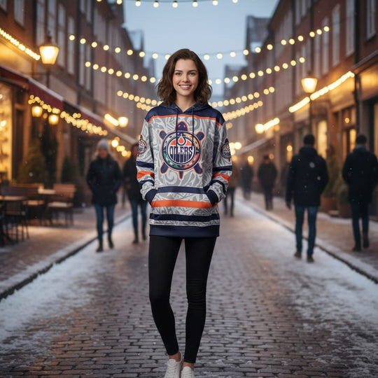 Sweat à capuche gris classique OLDTRIBES™