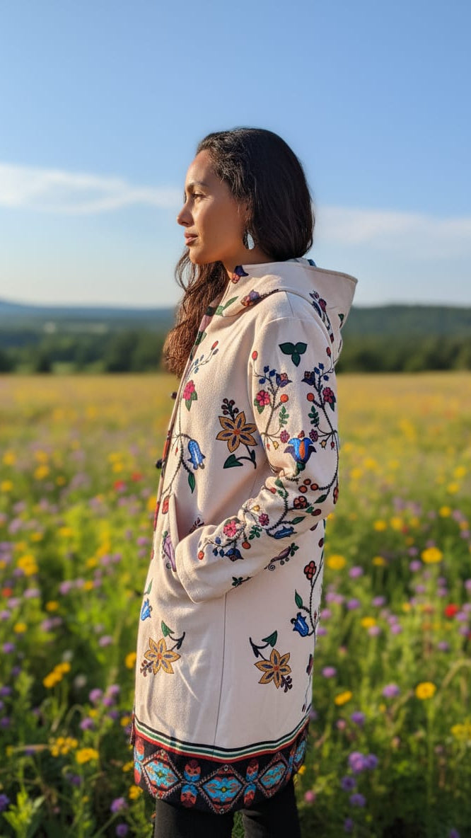 OLDTRIBES™ Ivory Winter Long Coat