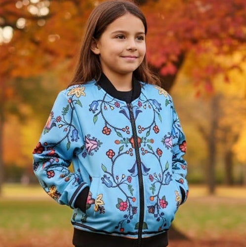 Sky Bloom Kids Bomber