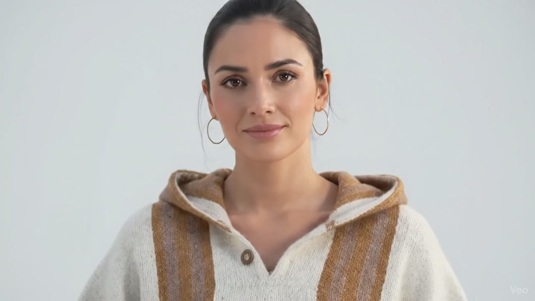 Cider and white Ponchos