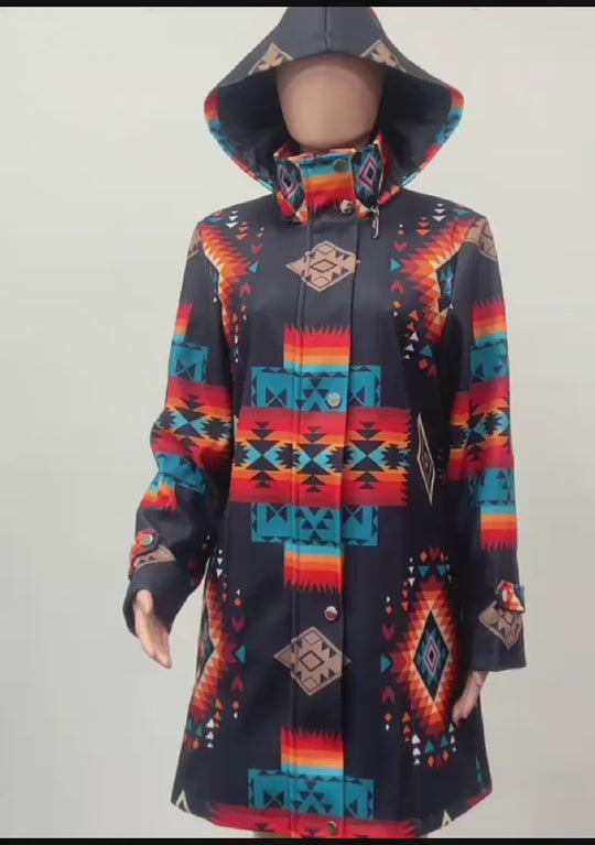 Manteau 3/4 Native (Night Star)