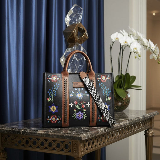 OLDTRIBES™  Heritage Blossom Tote Bag