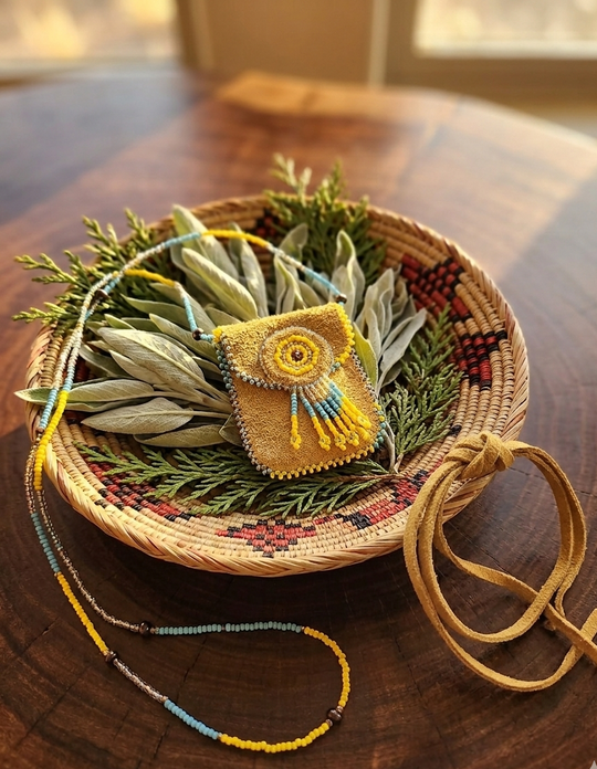Sac à médicaments jaune OLDTRIBES™ 