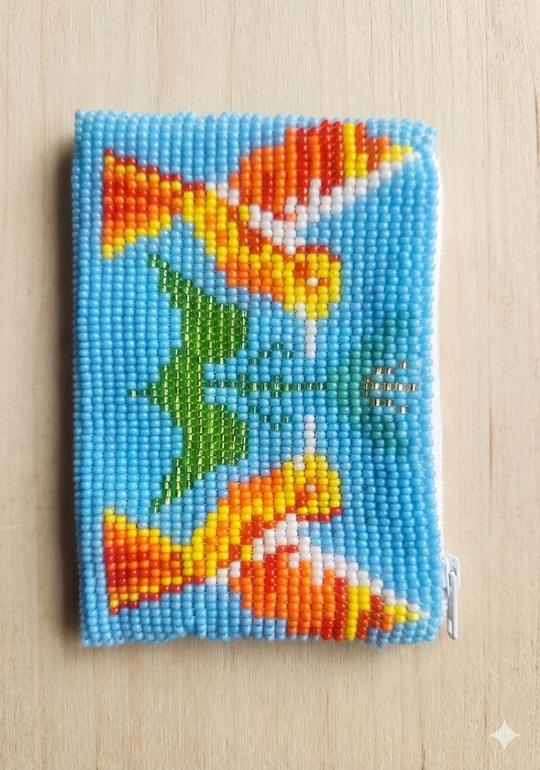 OLDTRIBES™ HummingBird Beaded coin purses
