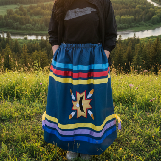 OLDTRIBES™ Eagle Ribbon Skirt